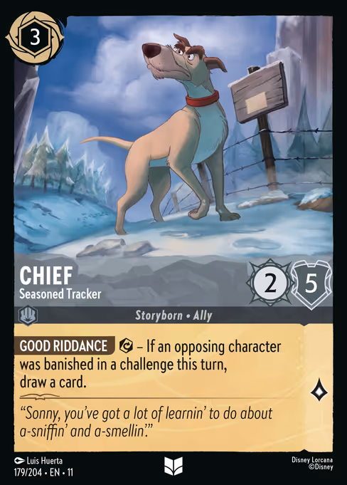 Chief - Seasoned Tracker (Winterspell #179)