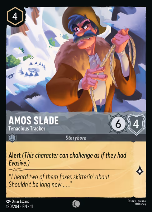 Amos Slade - Tenacious Tracker (Winterspell #180)