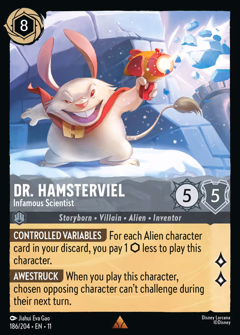Dr. Hamsterviel - Infamous Scientist (Winterspell #186)