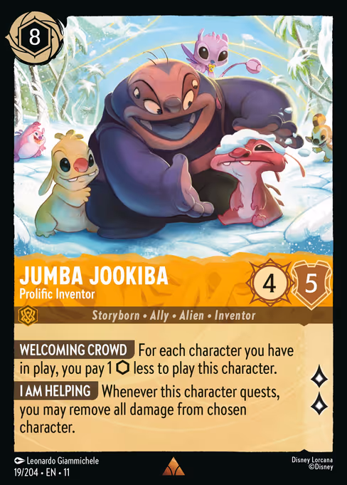 Jumba Jookiba - Prolific Inventor (Winterspell #19)