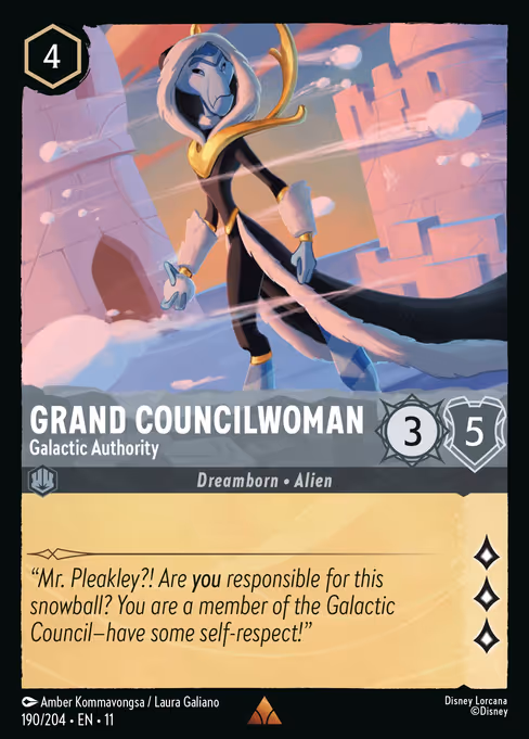 Grand Councilwoman - Galactic Authority (Winterspell #190)