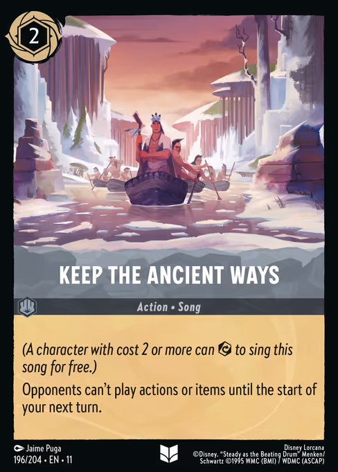 Keep the Ancient Ways (Winterspell #196)