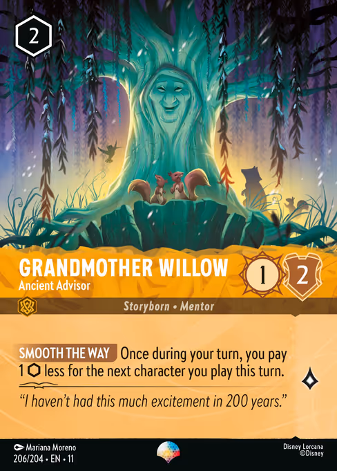 Grandmother Willow - Ancient Advisor (Winterspell #206)