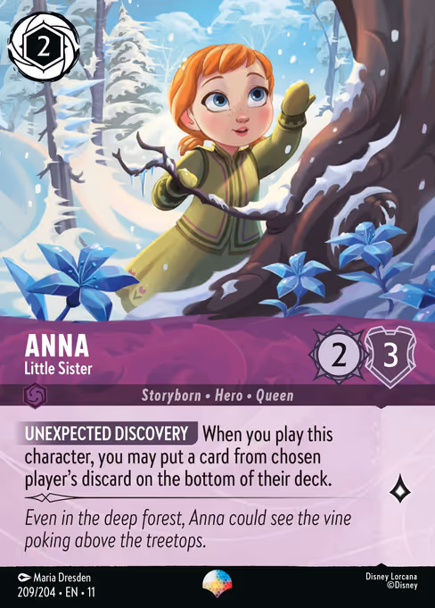 Anna - Little Sister (Winterspell #209)