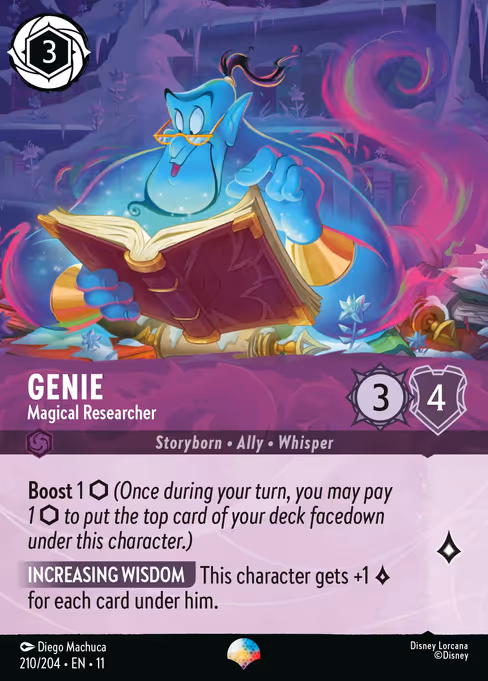 Genie - Magical Researcher (Winterspell #210)