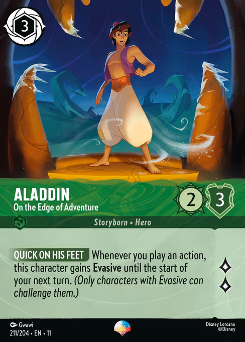 Aladdin - On the Edge of Adventure (Winterspell #211)