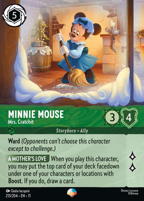 Minnie Mouse - Mrs. Cratchit (Winterspell #213)