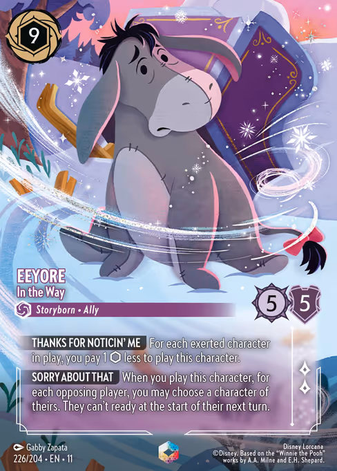 Eeyore - In the Way (Winterspell #226)