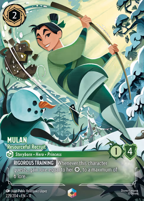 Mulan - Resourceful Recruit (Winterspell #229)