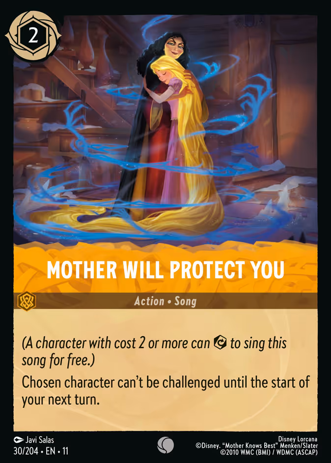 Mother Will Protect You — Winterspell #30 (Disney Lorcana card)
