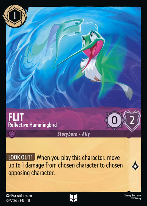 Flit - Reflective Hummingbird (Winterspell #39)