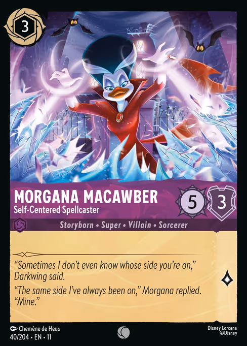 Morgana Macawber - Self-Centered Spellcaster (Winterspell #40)