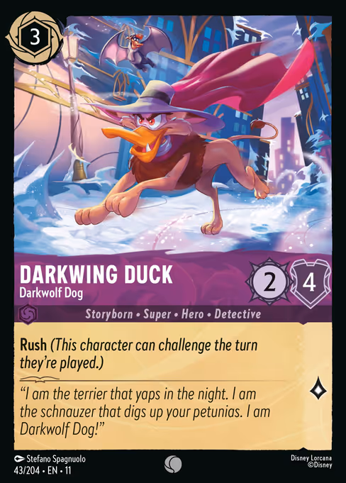 Darkwing Duck - Darkwolf Dog (Winterspell #43)