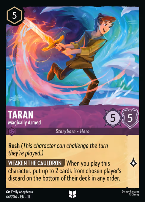Taran - Magically Armed (Winterspell #44)