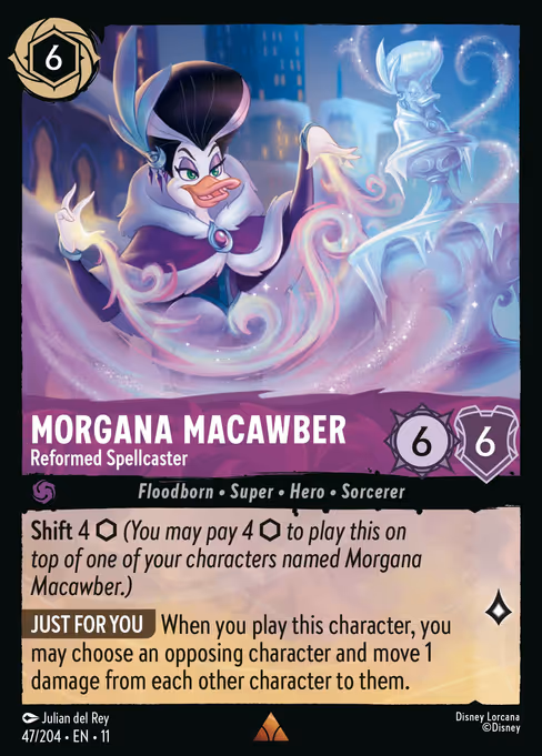 Morgana Macawber - Reformed Spellcaster (Winterspell #47)