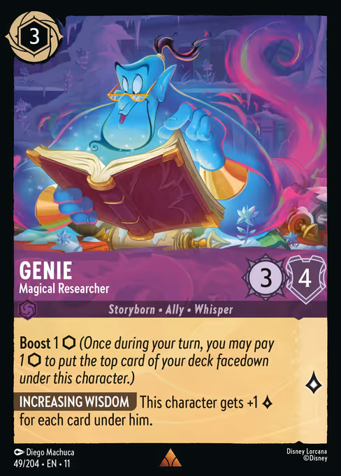 Genie - Magical Researcher (Winterspell #49)