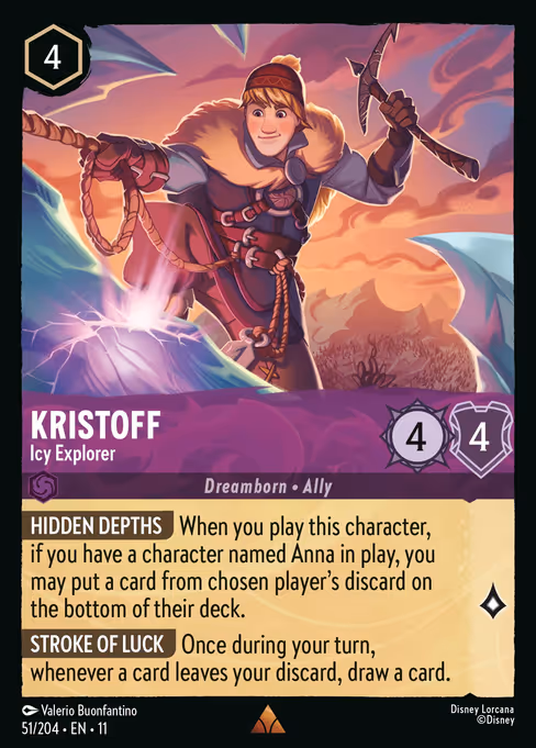 Kristoff - Icy Explorer (Winterspell #51)