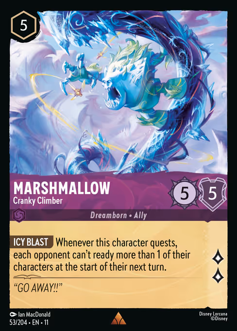 Marshmallow - Cranky Climber (Winterspell #53)