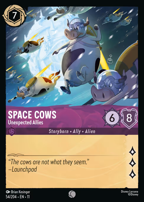 Space Cows - Unexpected Allies (Winterspell #54)