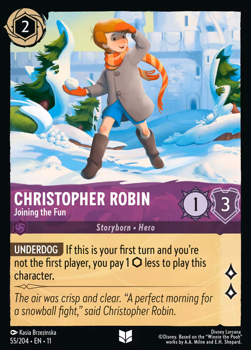 Christopher Robin - Joining the Fun (Winterspell #55)