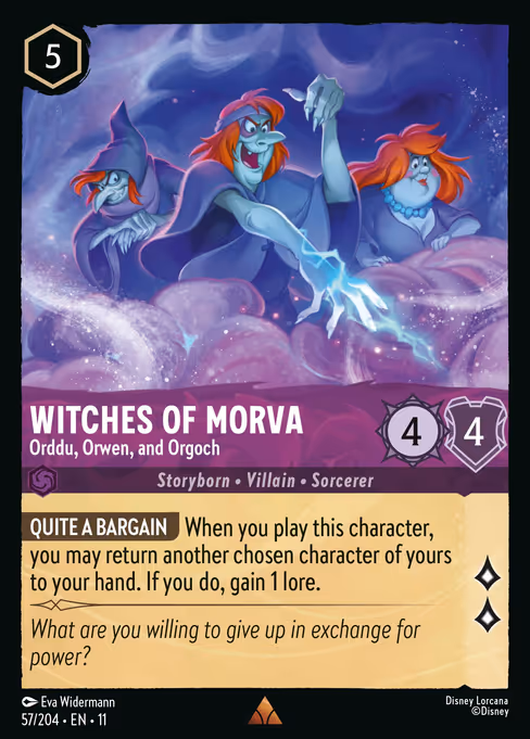 Witches of Morva - Orddu, Orwen, and Orgoch (Winterspell #57)