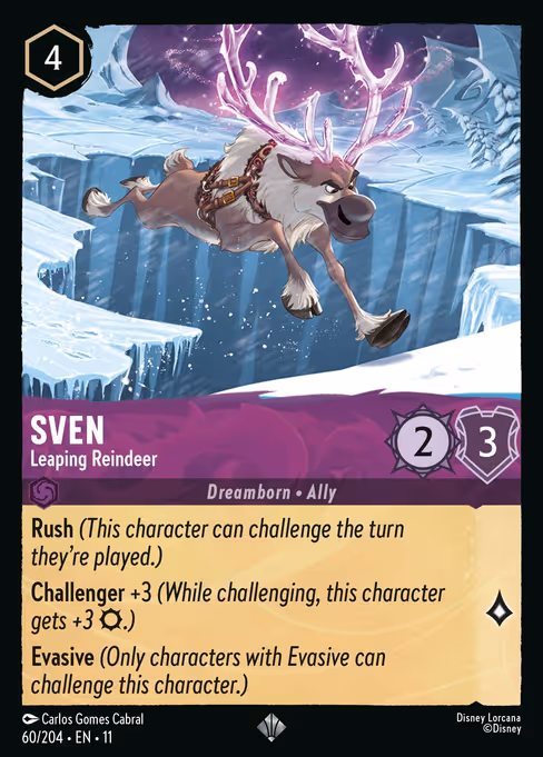 Sven - Leaping Reindeer (Winterspell #60)