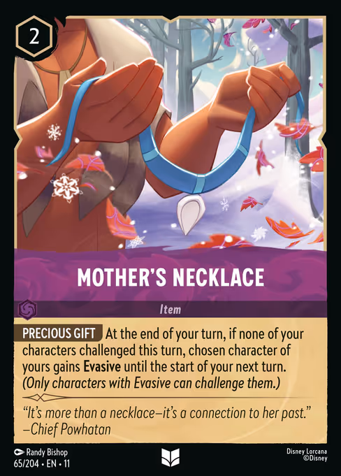 Mother's Necklace (Winterspell #65)
