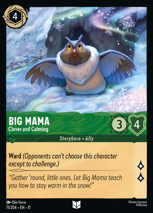 Big Mama - Clever and Calming (Winterspell #71)