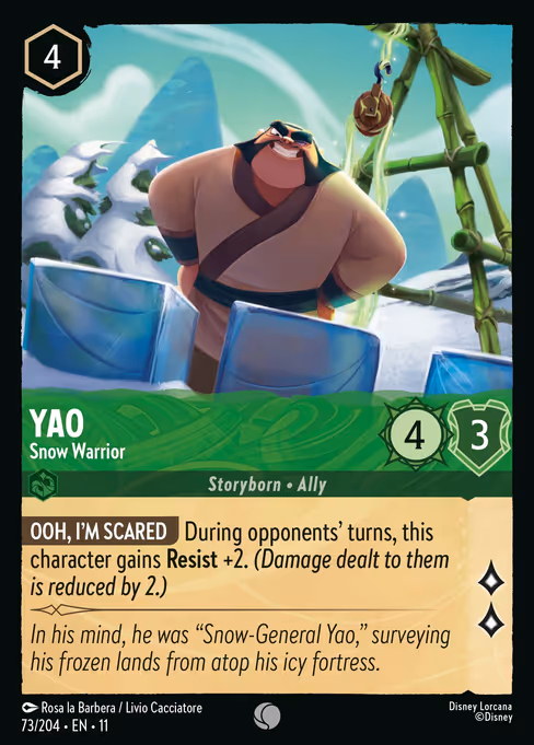 Yao - Snow Warrior (Winterspell #73)