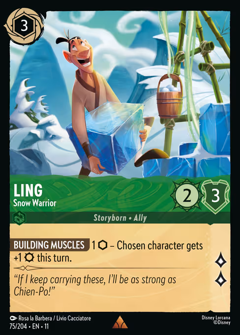 Ling - Snow Warrior (Winterspell #75)