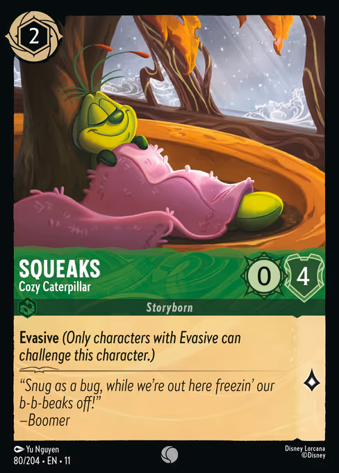 Squeaks - Cozy Caterpillar (Winterspell #80)