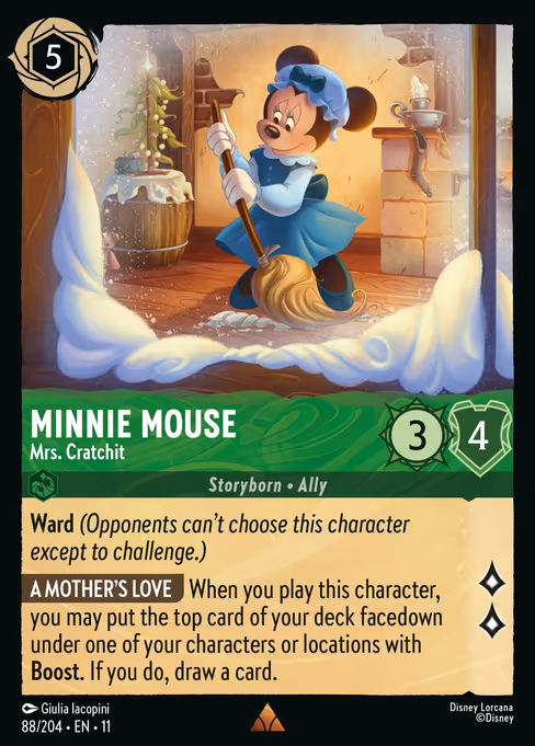 Minnie Mouse - Mrs. Cratchit (Winterspell #88)