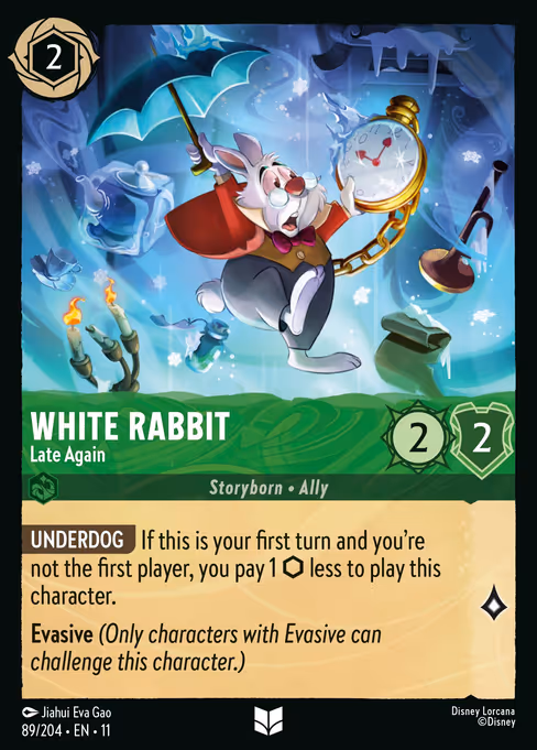 White Rabbit - Late Again (Winterspell #89)