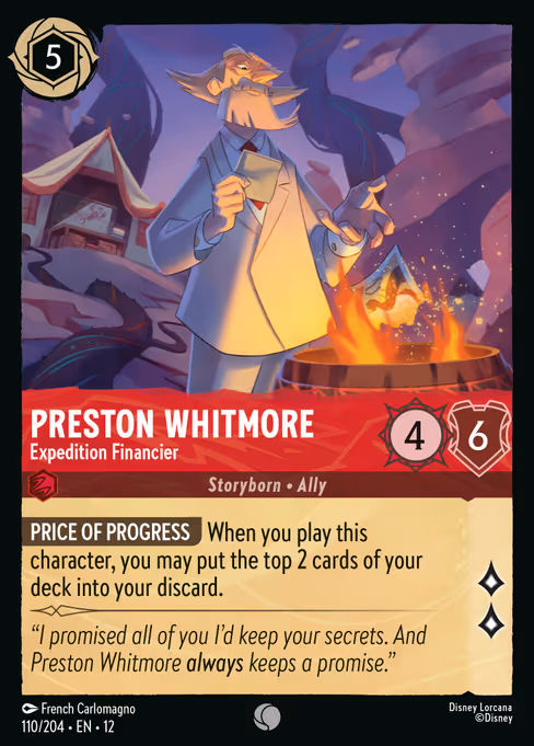 Preston Whitmore - Expedition Financier (Wilds Unknown #110)