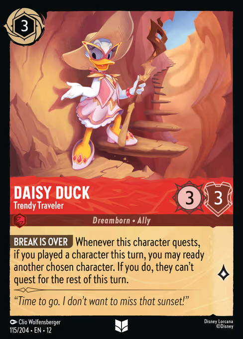 Daisy Duck - Trendy Traveler (Wilds Unknown #115)