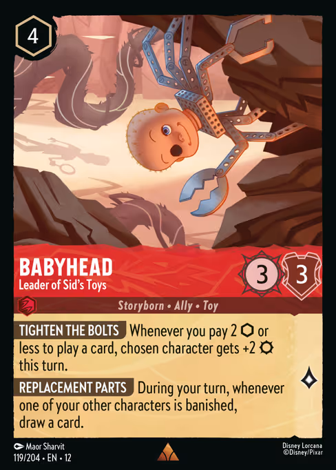 Babyhead - Leader of Sid's Toys (Wilds Unknown #119)