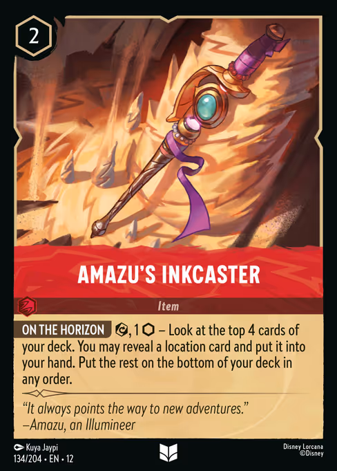 Amazu's Inkcaster (Wilds Unknown #134)