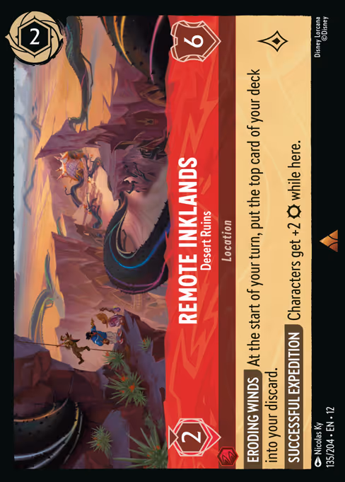 Remote Inklands - Desert Ruins (Wilds Unknown #135)