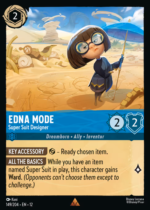 Edna Mode - Super Suit Designer (Wilds Unknown #149)