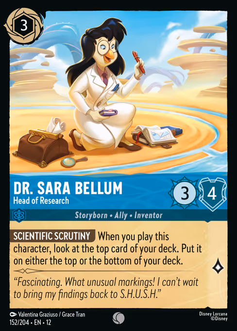 Dr. Sara Bellum - Head of Research (Wilds Unknown #152)