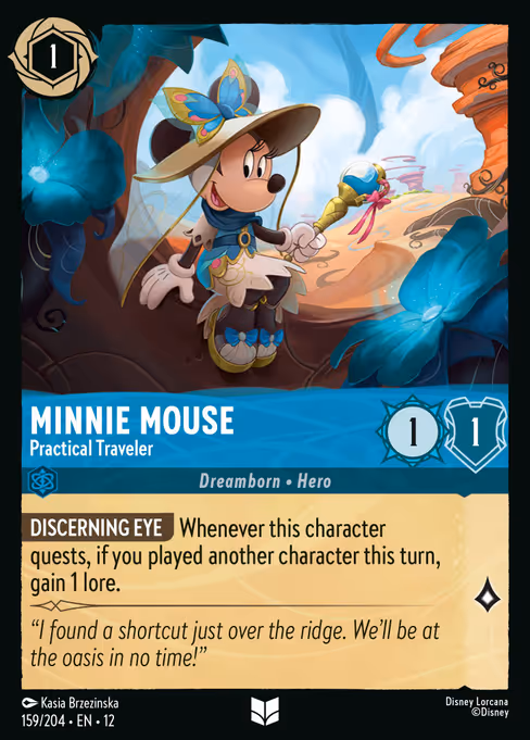 Minnie Mouse - Practical Traveler (Wilds Unknown #159)