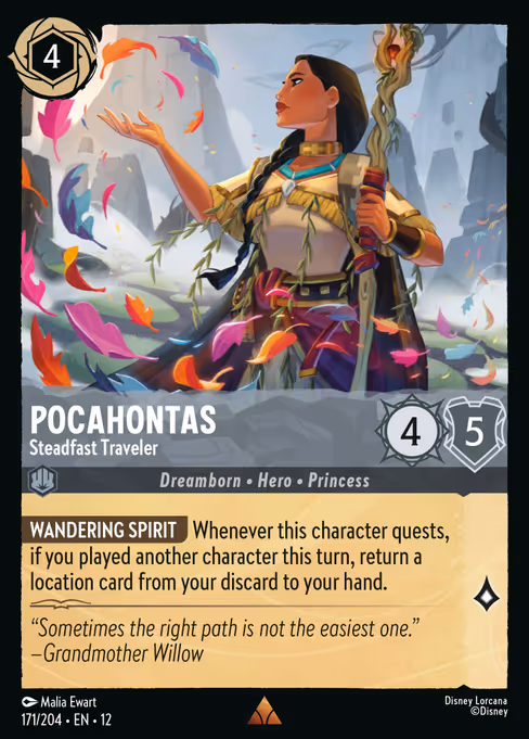Pocahontas - Steadfast Traveler (Wilds Unknown #171)