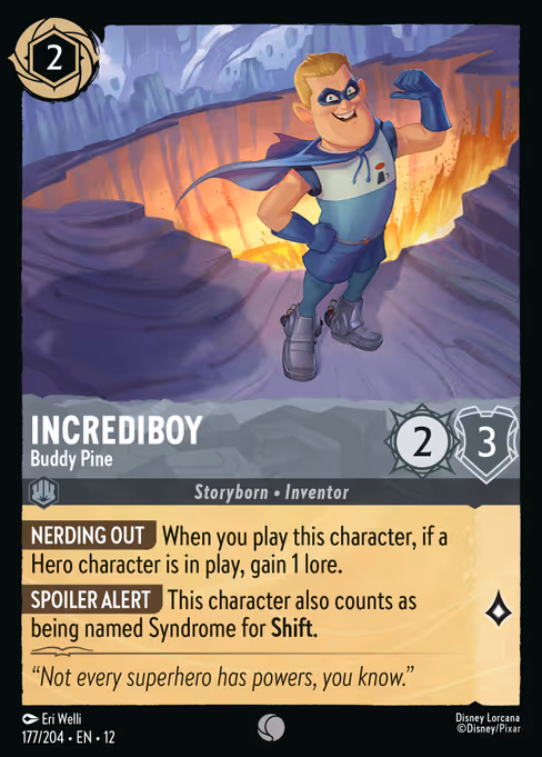 Incrediboy - Buddy Pine (Wilds Unknown #177)