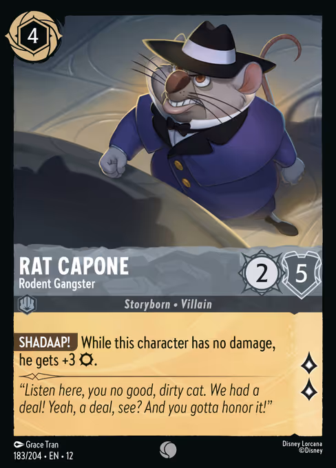 Rat Capone - Rodent Gangster (Wilds Unknown #183)