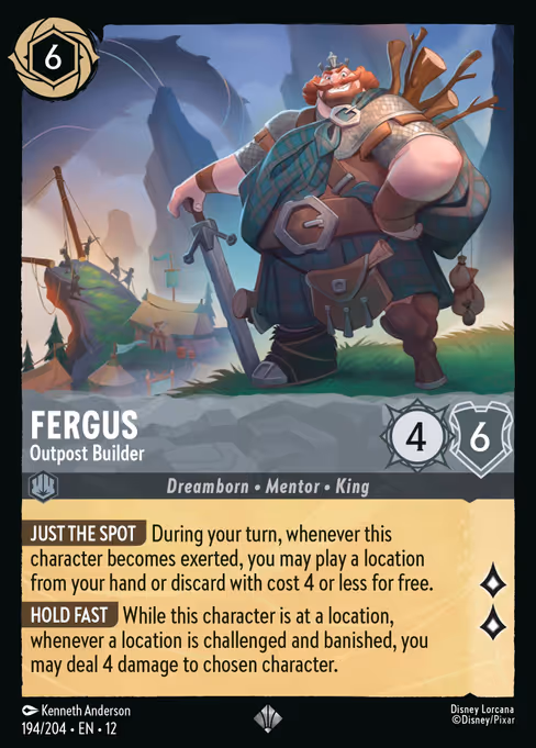 Fergus - Outpost Builder (Wilds Unknown #194)
