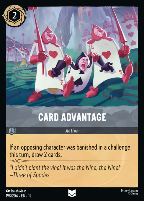 Card Advantage (Wilds Unknown #198)
