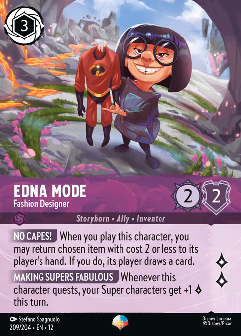 Edna Mode - Fashion Designer (Wilds Unknown #209)