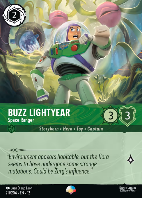 Buzz Lightyear - Space Ranger (Wilds Unknown #211)