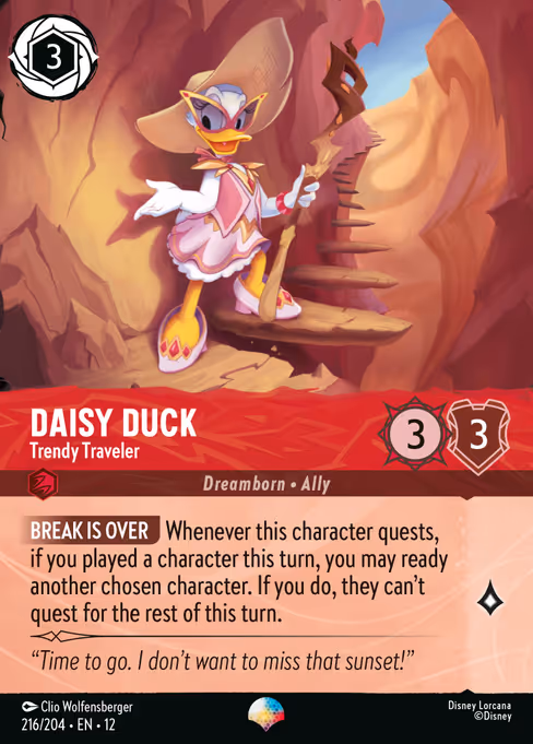 Daisy Duck - Trendy Traveler (Wilds Unknown #216)