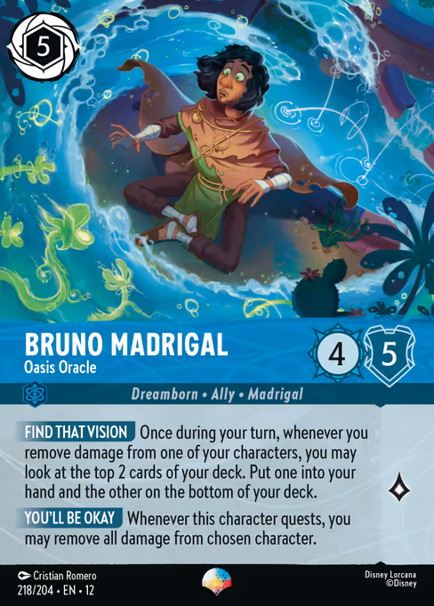 Bruno Madrigal - Oasis Oracle (Wilds Unknown #218)